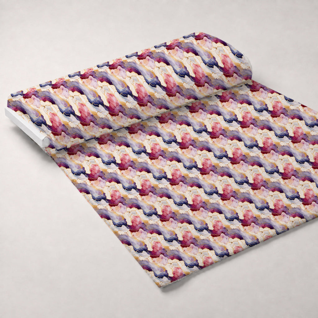 Gilded Currents Pattern 15 Fleece Fabric — fleece fabric unrolled bolt preview (mv-fleece-v1:bolt)