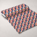 Gilded Currents Pattern 20 Fleece Fabric — fleece fabric unrolled bolt preview (mv-fleece-v1:bolt)