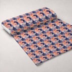 Gilded Currents Pattern 9 Fleece Fabric — fleece fabric unrolled bolt preview (mv-fleece-v1:bolt)