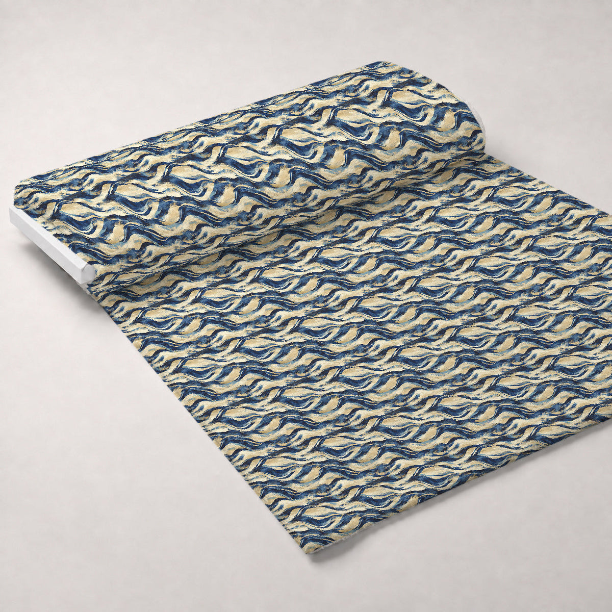 Gilded Depths Pattern 15 Fleece Fabric — fleece fabric unrolled bolt preview (mv-fleece-v1:bolt)