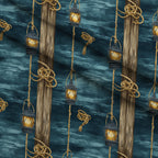Gilded Depths Pattern 41 Fleece Fabric — fleece fabric folded close-up preview (mv-fleece-v1:lying)