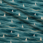 Gilded Depths Pattern 5 Fleece Fabric — fleece fabric folded close-up preview (mv-fleece-v1:lying)