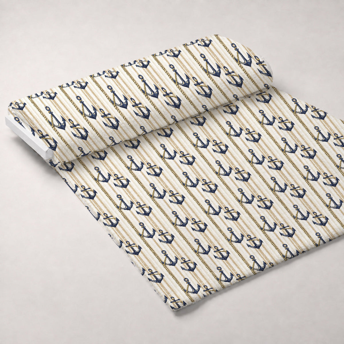 Gilded Depths Pattern 8 Fleece Fabric — fleece fabric unrolled bolt preview (mv-fleece-v1:bolt)