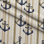 Gilded Depths Pattern 8 Fleece Fabric — fleece fabric folded close-up preview (mv-fleece-v1:lying)
