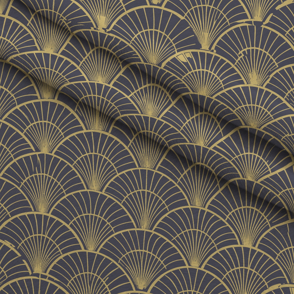 Gilded Gatsby Pattern 1 Fleece Fabric — fleece fabric folded close-up preview (mv-fleece-v1:lying)