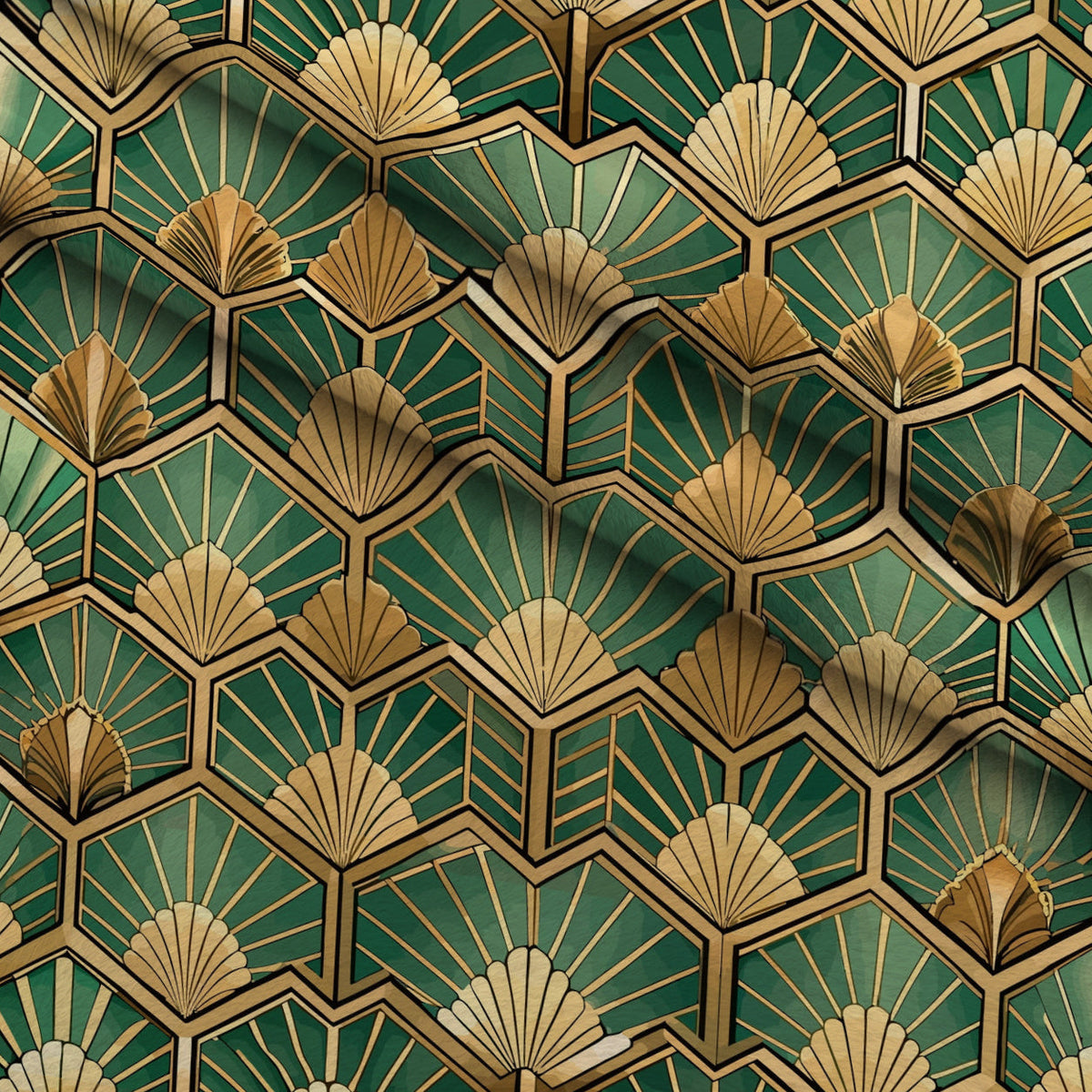 Gilded Gatsby Pattern 12 Fleece Fabric — fleece fabric folded close-up preview (mv-fleece-v1:lying)