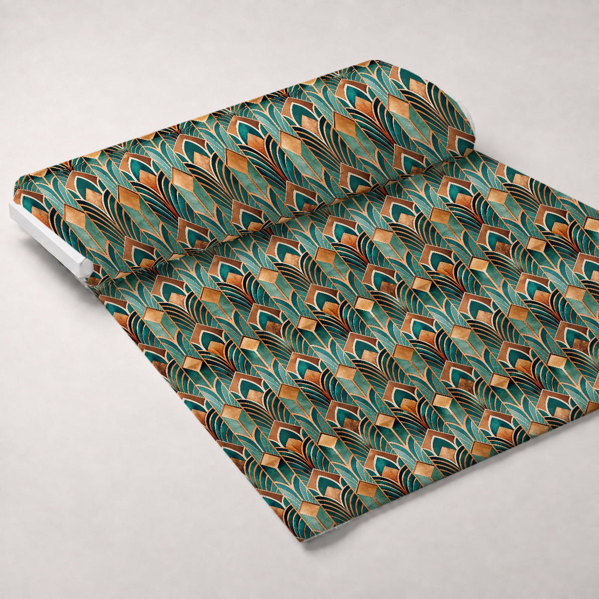 Gilded Gatsby Pattern 15 Fleece Fabric — fleece fabric unrolled bolt preview (mv-fleece-v1:bolt)