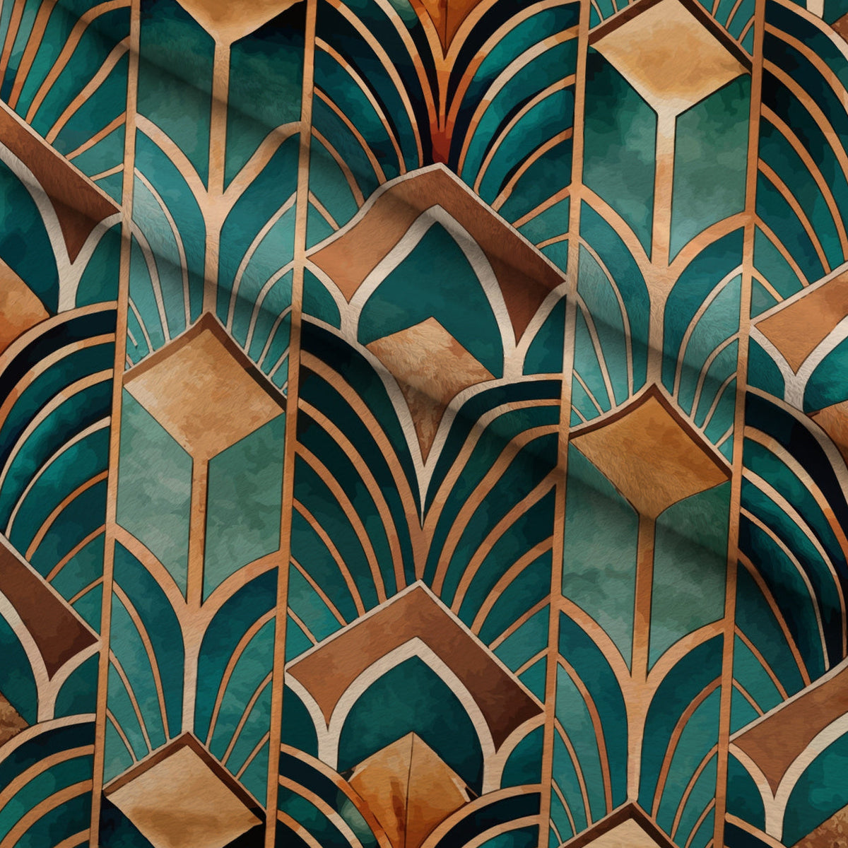 Gilded Gatsby Pattern 15 Fleece Fabric — fleece fabric folded close-up preview (mv-fleece-v1:lying)