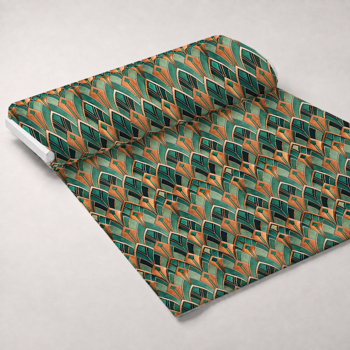 Gilded Gatsby Pattern 16 Fleece Fabric — fleece fabric unrolled bolt preview (mv-fleece-v1:bolt)