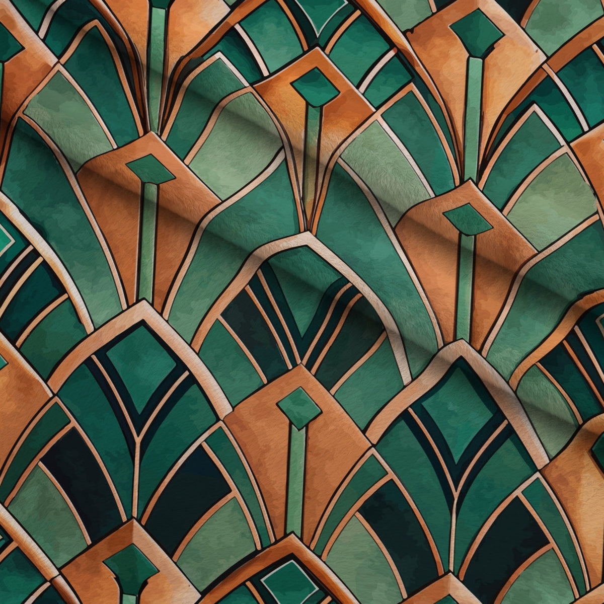 Gilded Gatsby Pattern 16 Fleece Fabric — fleece fabric folded close-up preview (mv-fleece-v1:lying)