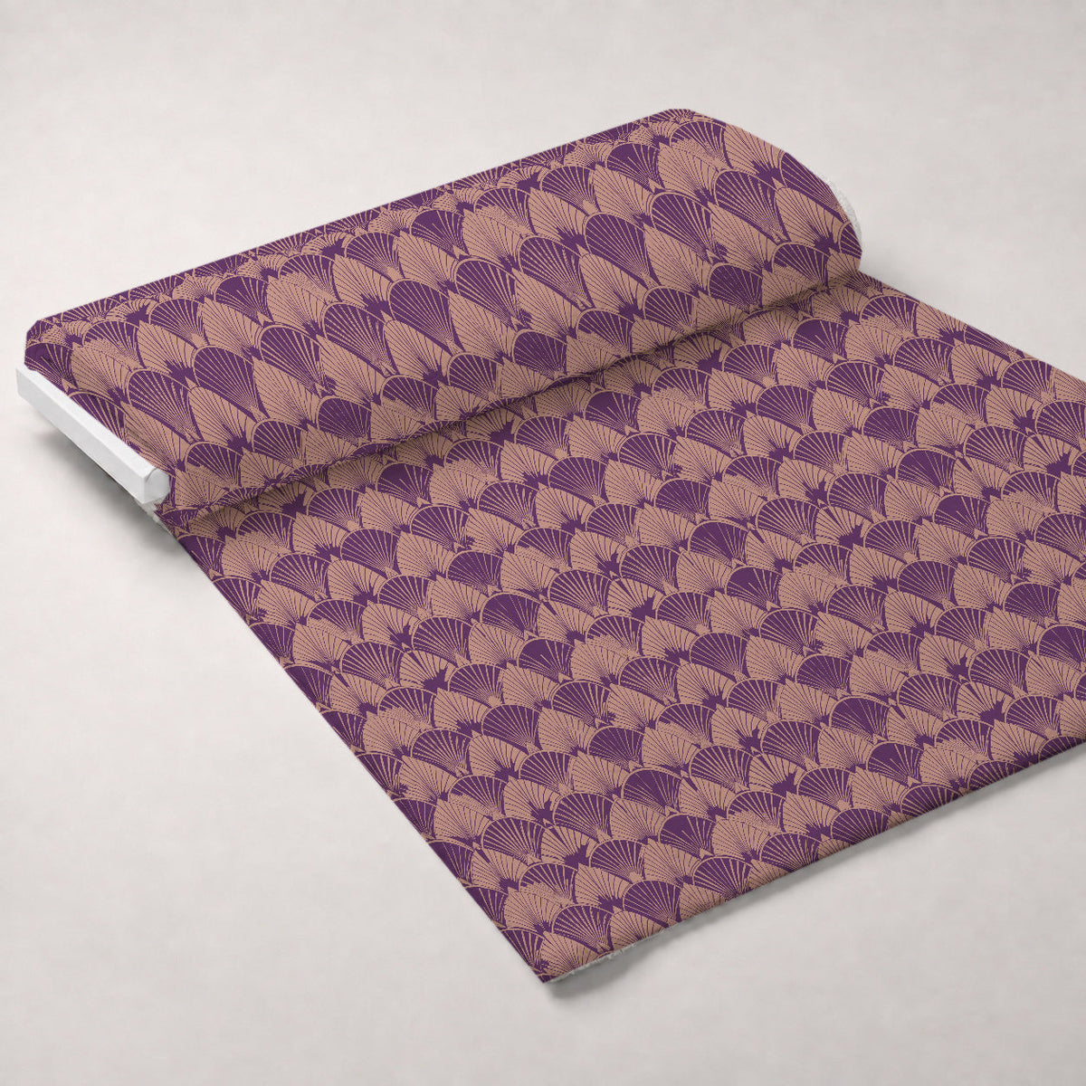 Gilded Gatsby Pattern 17 Fleece Fabric — fleece fabric unrolled bolt preview (mv-fleece-v1:bolt)