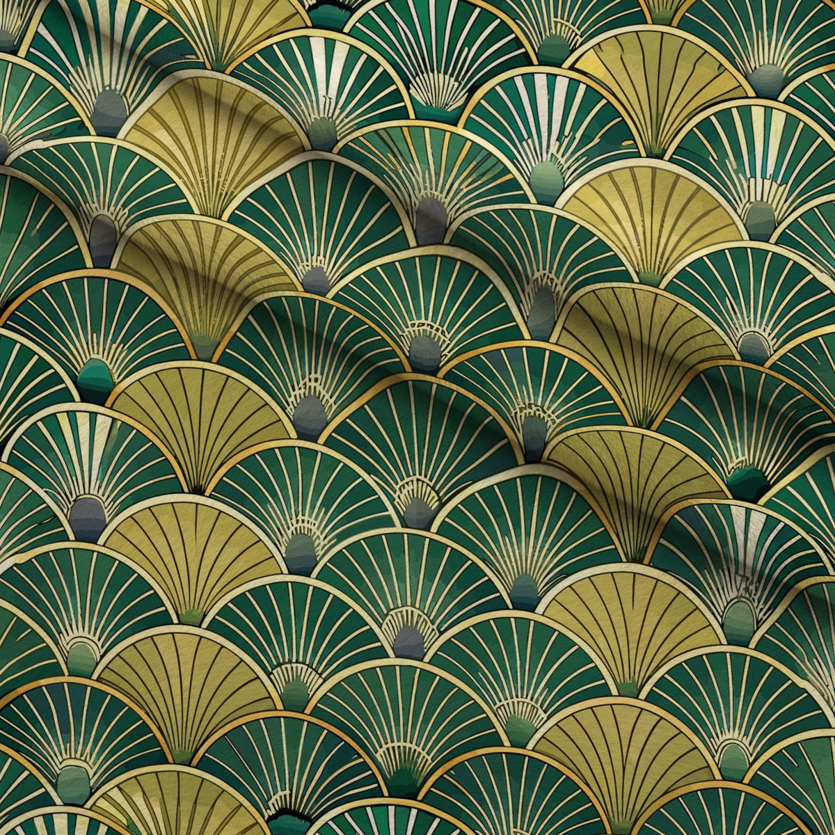 Gilded Gatsby Pattern 2 Fleece Fabric — fleece fabric folded close-up preview (mv-fleece-v1:lying)