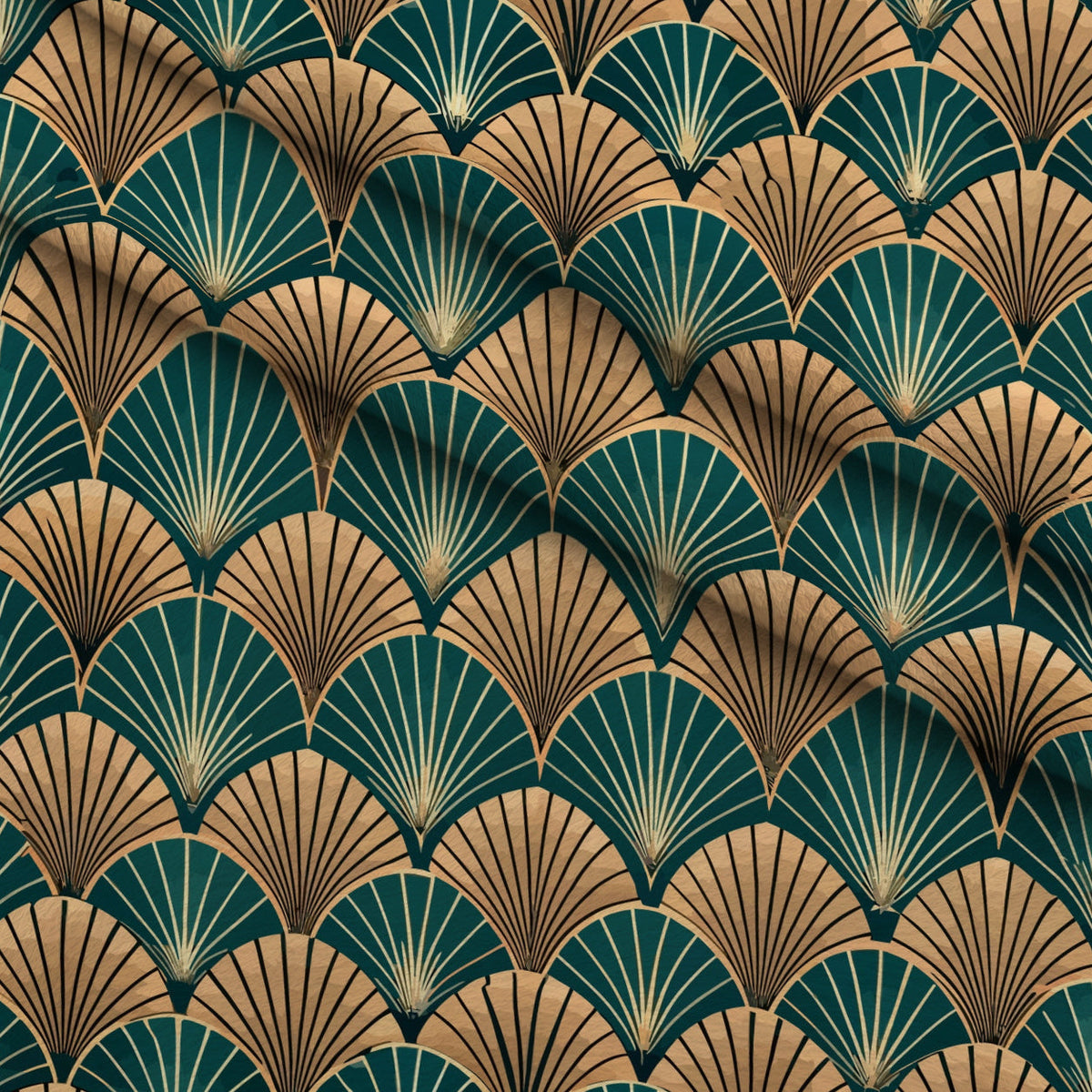 Gilded Gatsby Pattern 20 Fleece Fabric — fleece fabric folded close-up preview (mv-fleece-v1:lying)