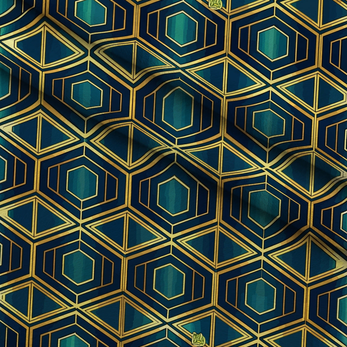 Gilded Gatsby Pattern 21 Fleece Fabric — fleece fabric folded close-up preview (mv-fleece-v1:lying)