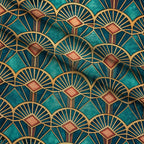 Gilded Gatsby Pattern 27 Fleece Fabric — fleece fabric folded close-up preview (mv-fleece-v1:lying)