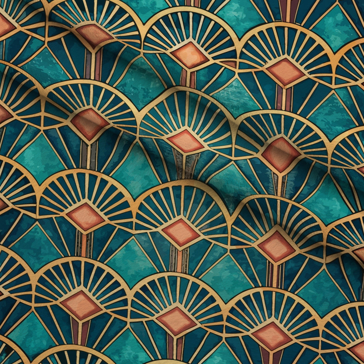 Gilded Gatsby Pattern 27 Fleece Fabric — fleece fabric folded close-up preview (mv-fleece-v1:lying)