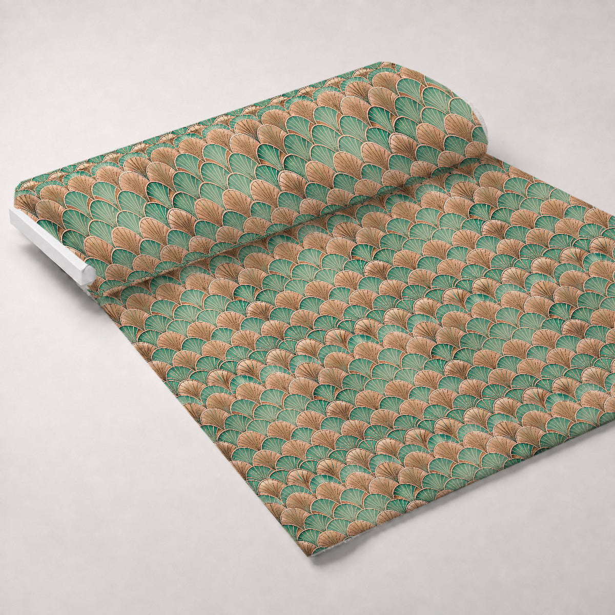 Gilded Gatsby Pattern 3 Fleece Fabric — fleece fabric unrolled bolt preview (mv-fleece-v1:bolt)