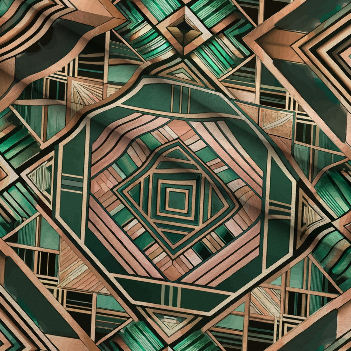 Gilded Gatsby Pattern 31 Fleece Fabric — fleece fabric folded close-up preview (mv-fleece-v1:lying)
