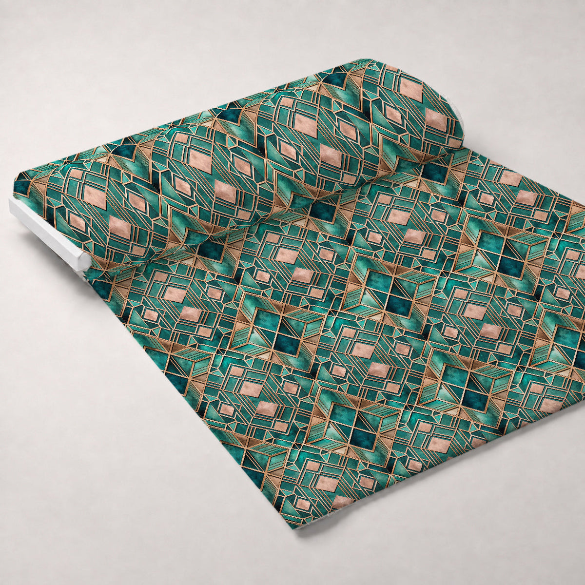 Gilded Gatsby Pattern 32 Fleece Fabric — fleece fabric unrolled bolt preview (mv-fleece-v1:bolt)
