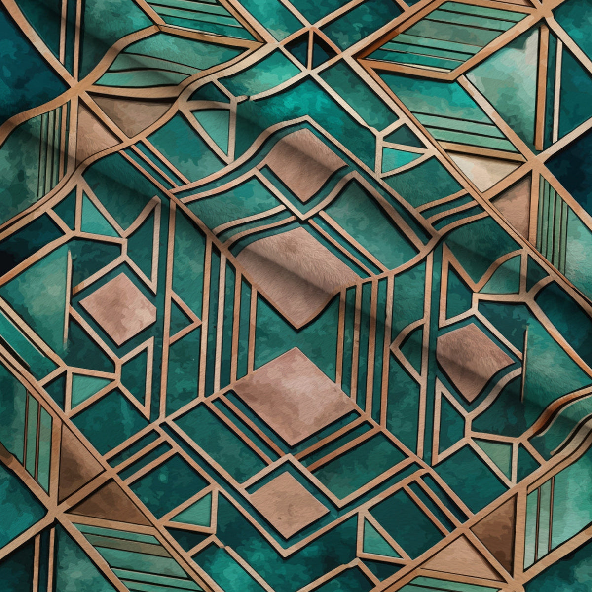Gilded Gatsby Pattern 32 Fleece Fabric — fleece fabric folded close-up preview (mv-fleece-v1:lying)