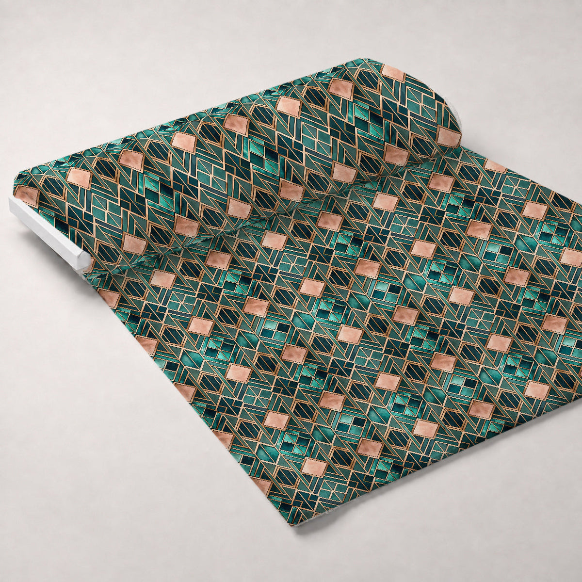 Gilded Gatsby Pattern 33 Fleece Fabric — fleece fabric unrolled bolt preview (mv-fleece-v1:bolt)