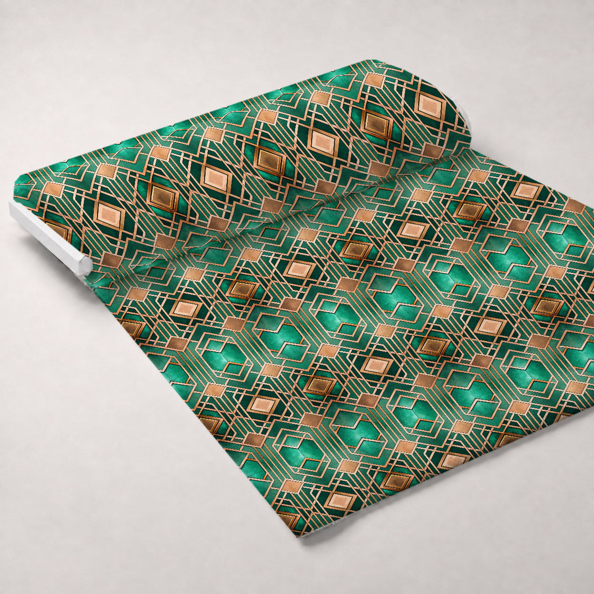 Gilded Gatsby Pattern 36 Fleece Fabric — fleece fabric unrolled bolt preview (mv-fleece-v1:bolt)