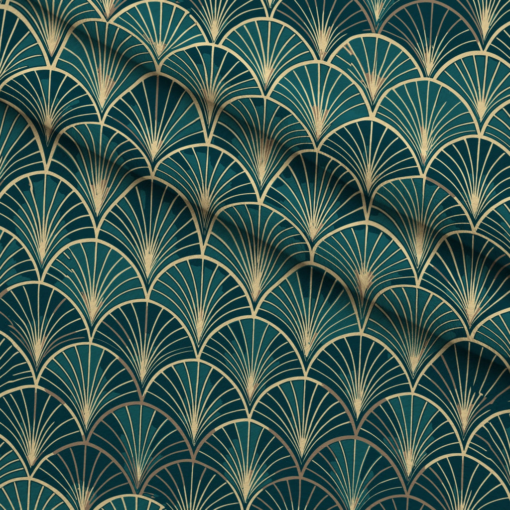 Gilded Gatsby Pattern 4 Fleece Fabric — fleece fabric folded close-up preview (mv-fleece-v1:lying)