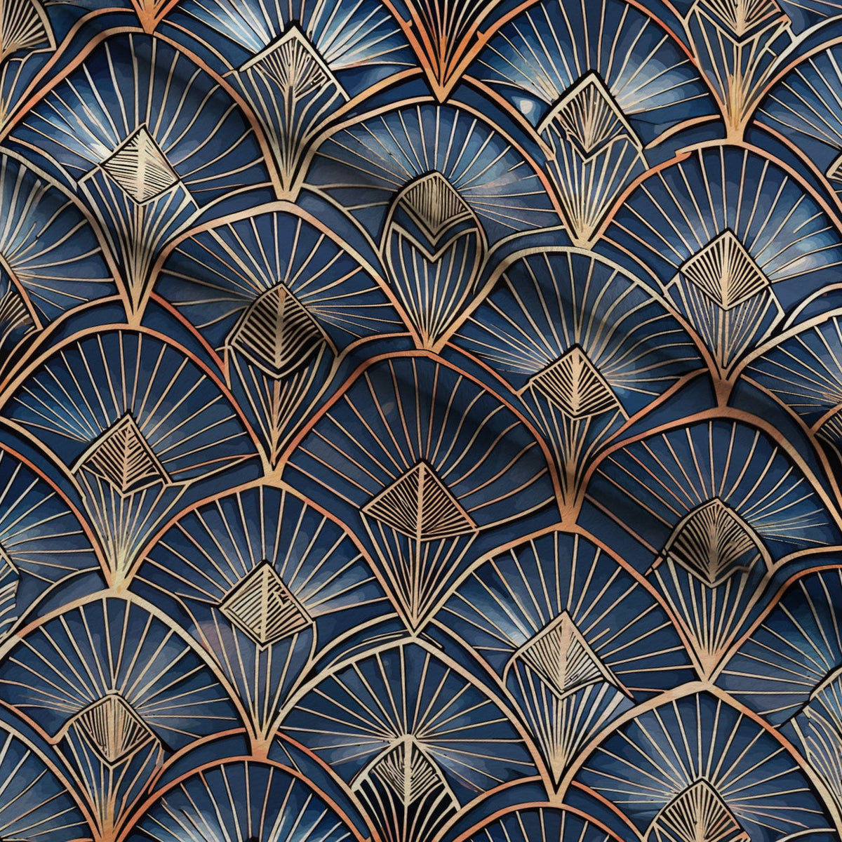 Gilded Gatsby Pattern 40 Fleece Fabric — fleece fabric folded close-up preview (mv-fleece-v1:lying)