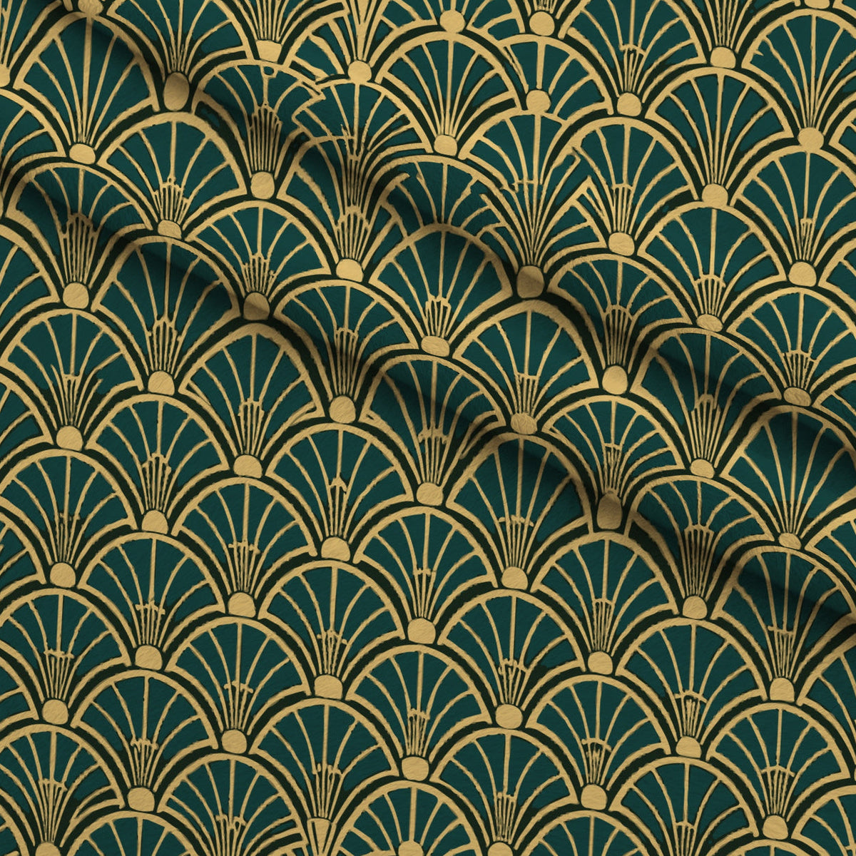 Gilded Gatsby Pattern 45 Fleece Fabric — fleece fabric folded close-up preview (mv-fleece-v1:lying)