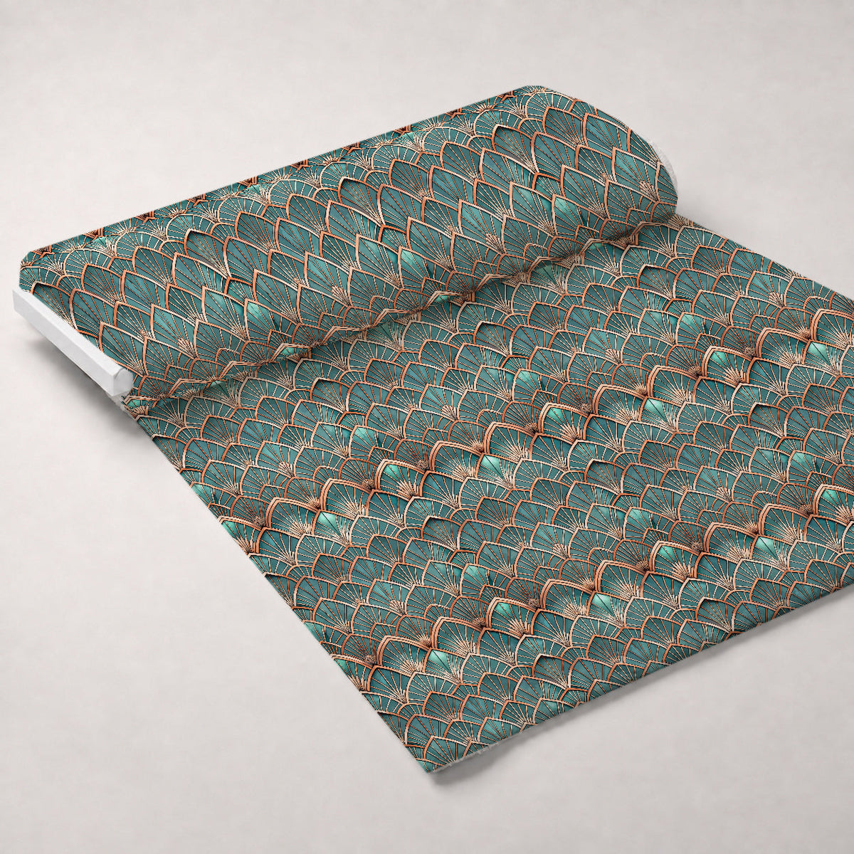 Gilded Gatsby Pattern 46 Fleece Fabric — fleece fabric unrolled bolt preview (mv-fleece-v1:bolt)