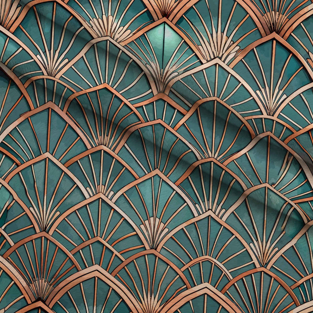 Gilded Gatsby Pattern 46 Fleece Fabric — fleece fabric folded close-up preview (mv-fleece-v1:lying)