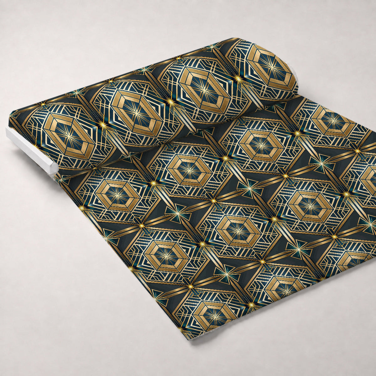 Gilded Gatsby Pattern 47 Fleece Fabric — fleece fabric unrolled bolt preview (mv-fleece-v1:bolt)