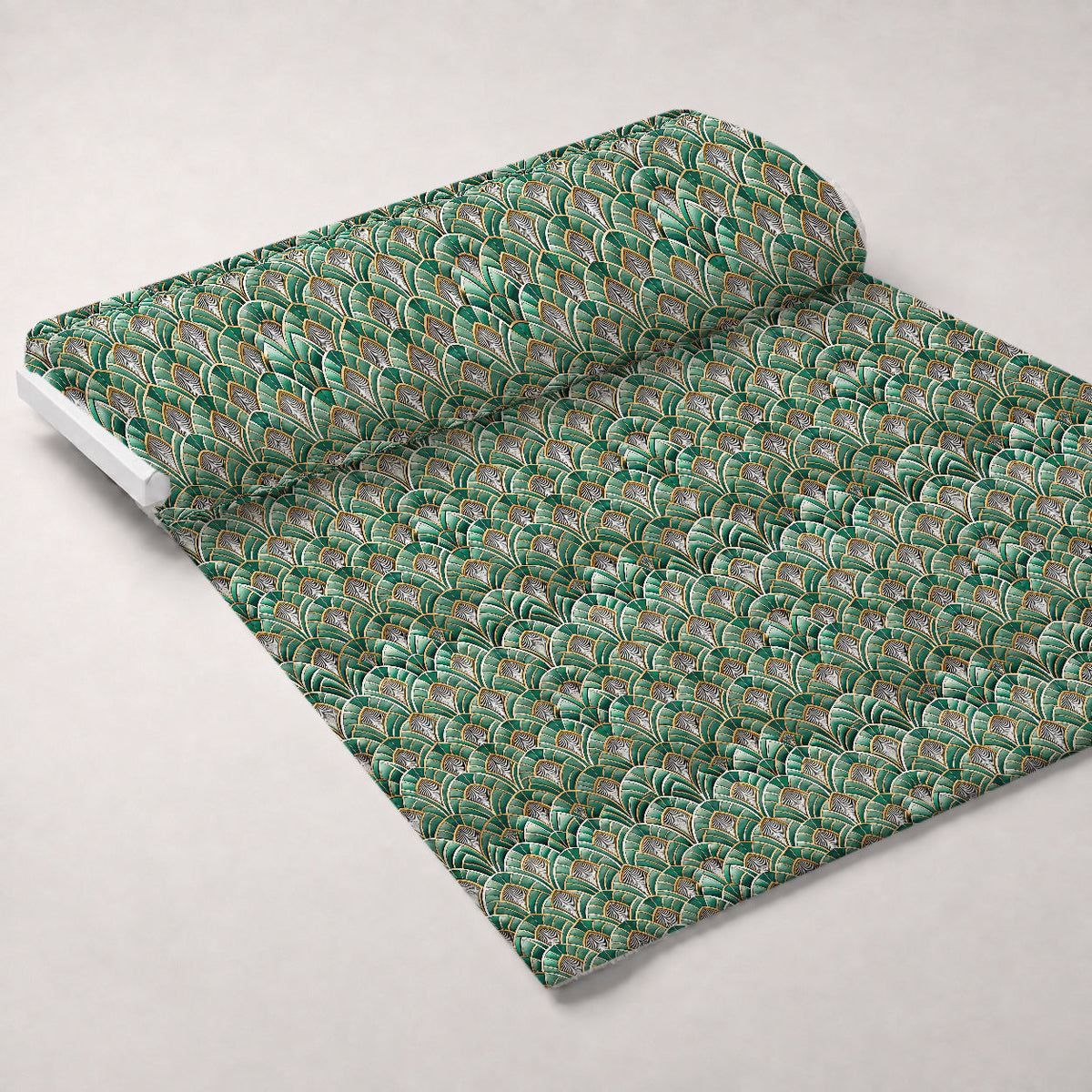 Gilded Gatsby Pattern 48 Fleece Fabric — fleece fabric unrolled bolt preview (mv-fleece-v1:bolt)