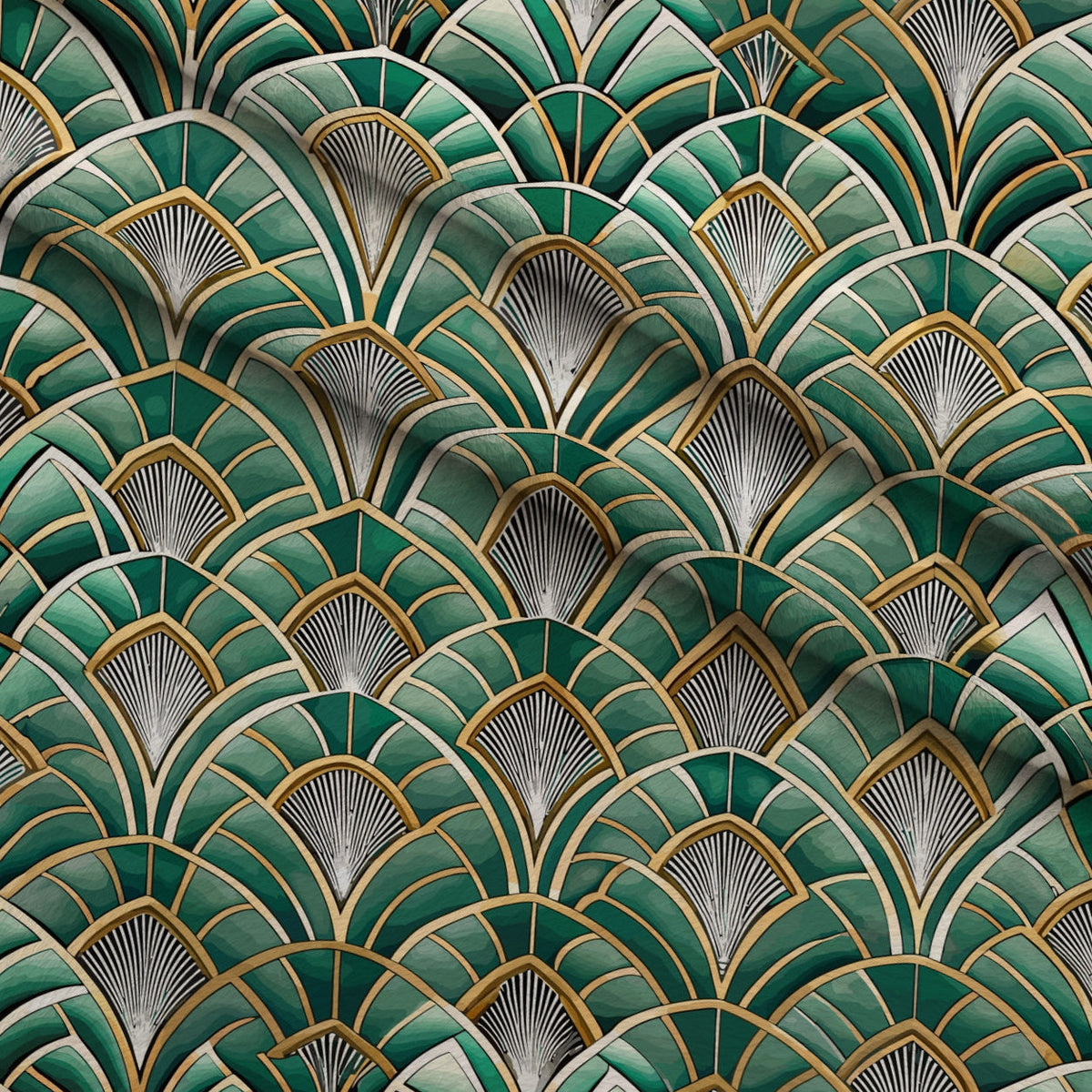 Gilded Gatsby Pattern 48 Fleece Fabric — fleece fabric folded close-up preview (mv-fleece-v1:lying)