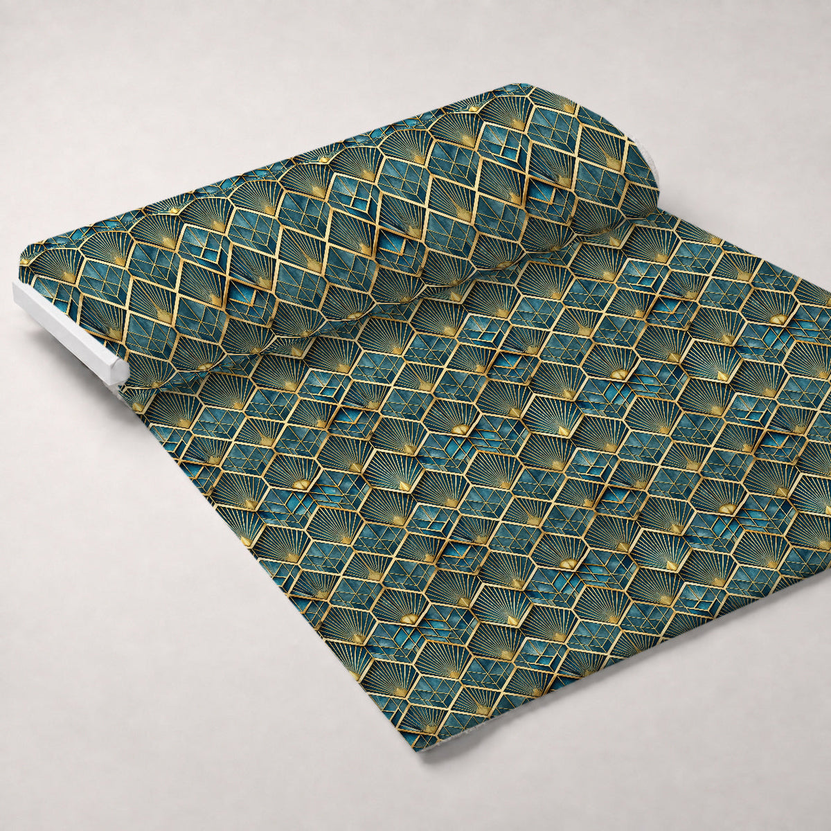 Gilded Gatsby Pattern 7 Fleece Fabric — fleece fabric unrolled bolt preview (mv-fleece-v1:bolt)