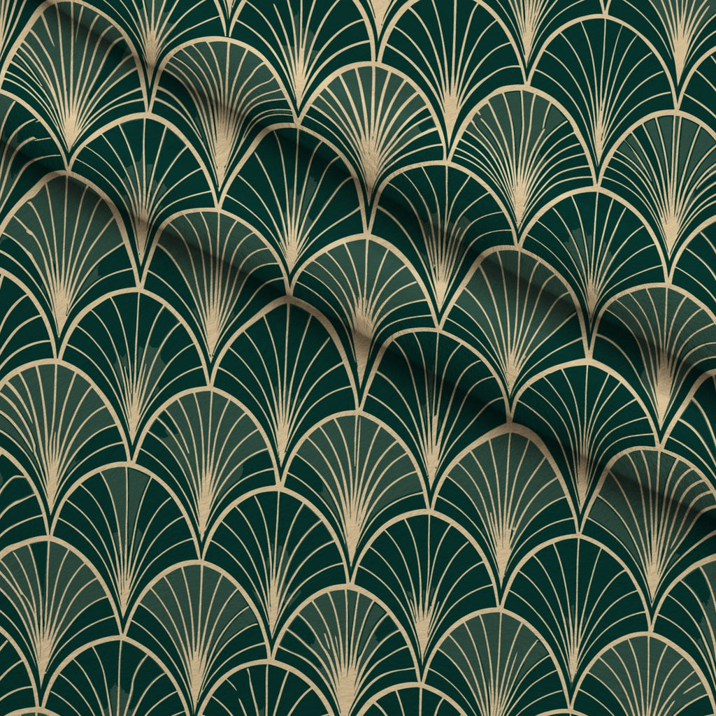 Gilded Gatsby Pattern 9 Fleece Fabric — fleece fabric folded close-up preview (mv-fleece-v1:lying)