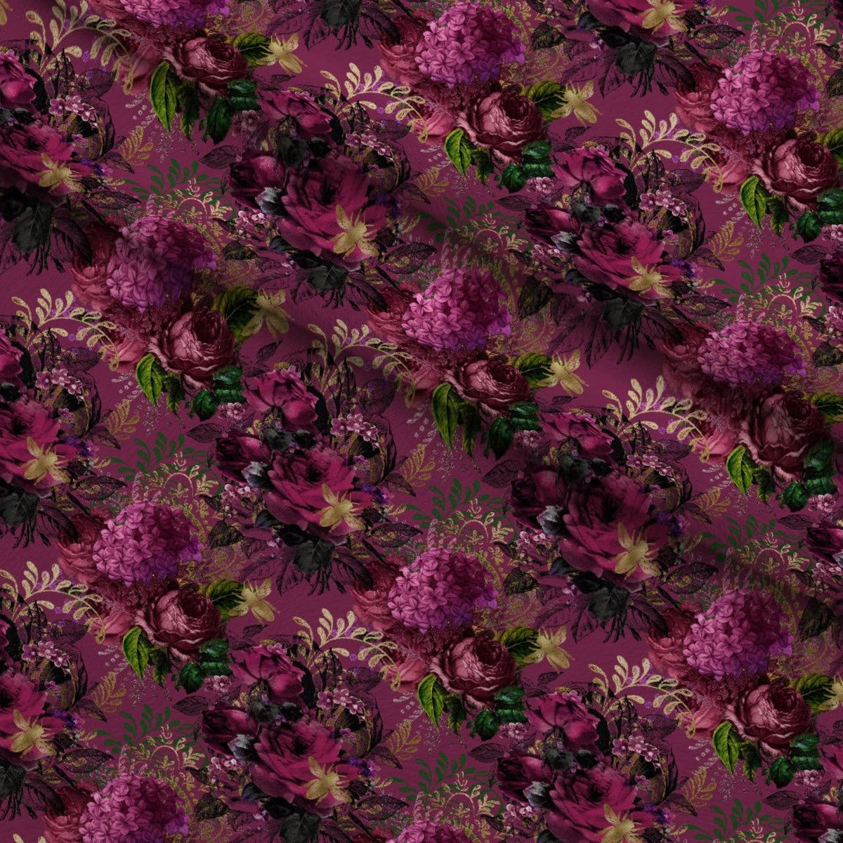 Gilded Hive Pattern 10 Fleece Fabric — fleece fabric folded close-up preview (mv-fleece-v1:lying)