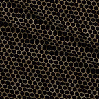 Gilded Hive Pattern 13 Fleece Fabric — fleece fabric folded close-up preview (mv-fleece-v1:lying)