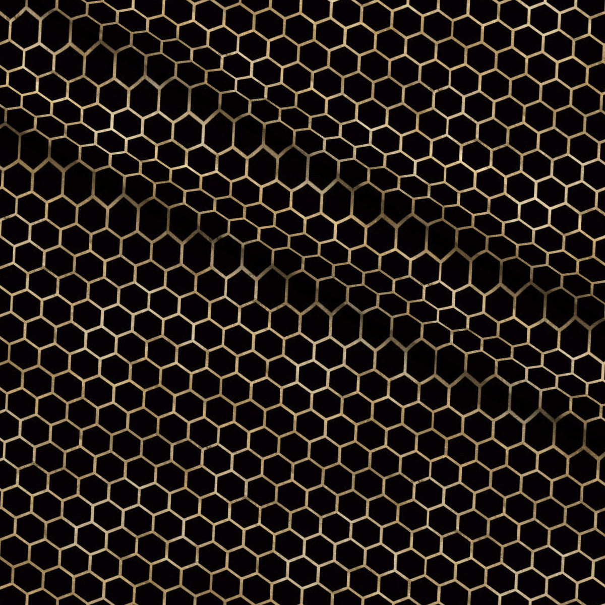 Gilded Hive Pattern 13 Fleece Fabric — fleece fabric folded close-up preview (mv-fleece-v1:lying)