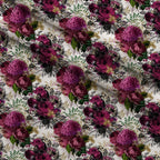 Gilded Hive Pattern 17 Fleece Fabric — fleece fabric folded close-up preview (mv-fleece-v1:lying)