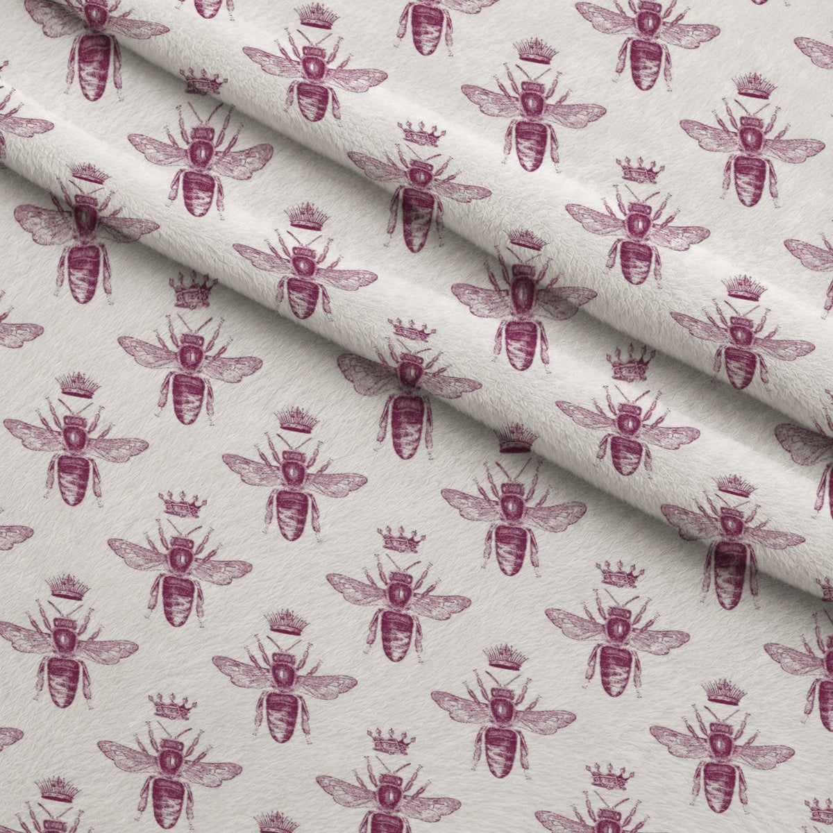 Gilded Hive Pattern 18 Fleece Fabric — fleece fabric folded close-up preview (mv-fleece-v1:lying)