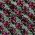 Gilded Hive Pattern 3 Fleece Fabric — fleece fabric folded close-up preview (mv-fleece-v1:lying)