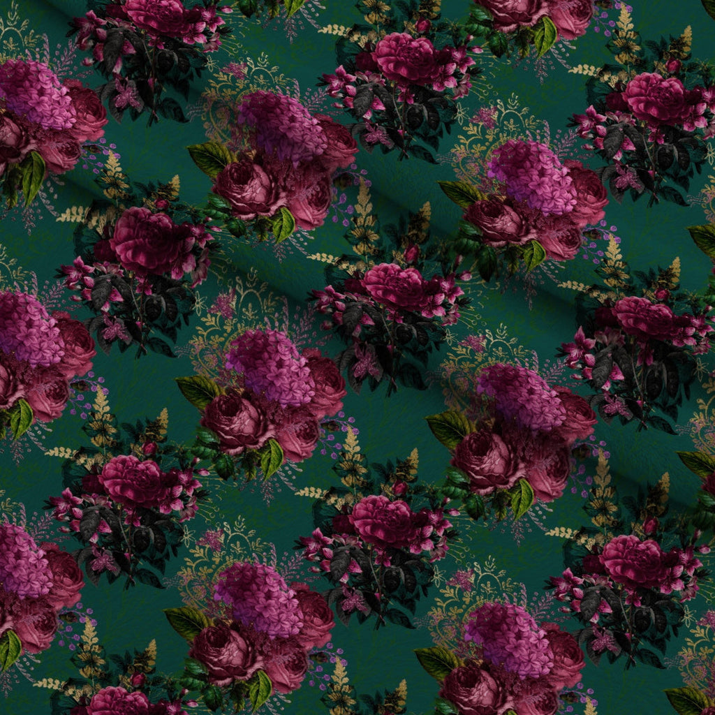 Gilded Hive Pattern 6 Fleece Fabric — fleece fabric folded close-up preview (mv-fleece-v1:lying)