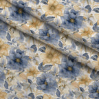 Gilded Indigo Pattern 2 Fleece Fabric — fleece fabric folded close-up preview (mv-fleece-v1:lying)