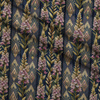 Gilded Jade Blooms Pattern 33 Fleece Fabric — fleece fabric folded close-up preview (mv-fleece-v1:lying)