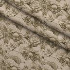Gilded Jade Blooms Pattern 61 Fleece Fabric — fleece fabric folded close-up preview (mv-fleece-v1:lying)