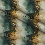 Gilded Lagoon Pattern 12 Fleece Fabric — fleece fabric folded close-up preview (mv-fleece-v1:lying)