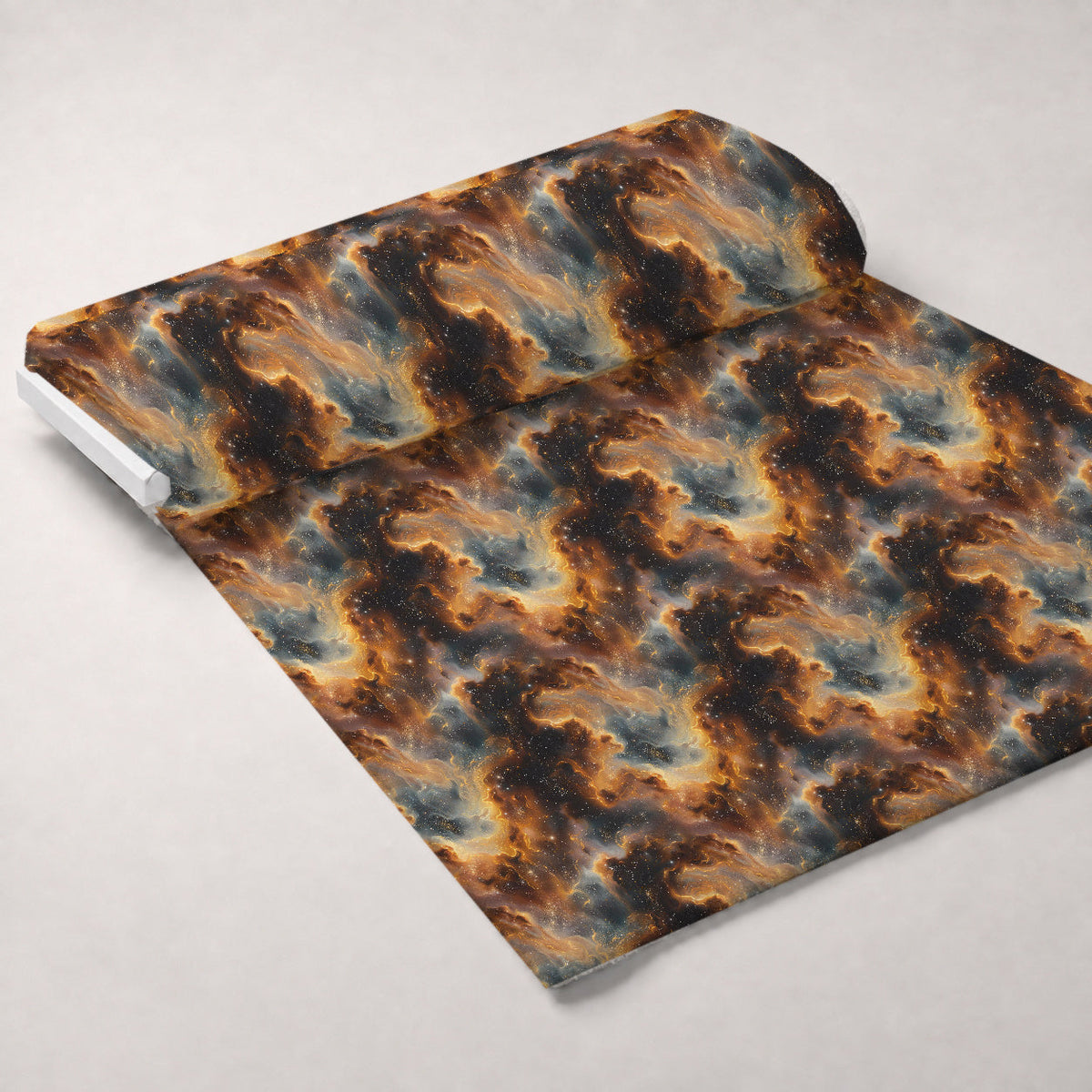Gilded Nebula Pattern 11 Fleece Fabric — fleece fabric unrolled bolt preview (mv-fleece-v1:bolt)