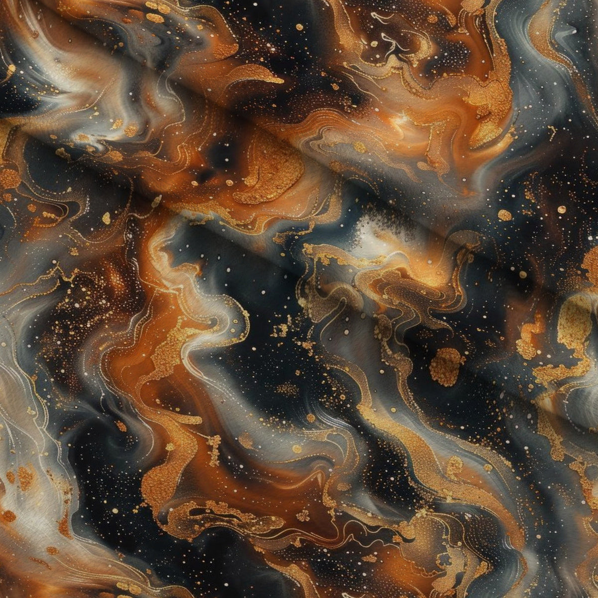 Gilded Nebula Pattern 12 Fleece Fabric — fleece fabric folded close-up preview (mv-fleece-v1:lying)
