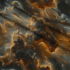 Gilded Nebula Pattern 3 Fleece Fabric — fleece fabric folded close-up preview (mv-fleece-v1:lying)